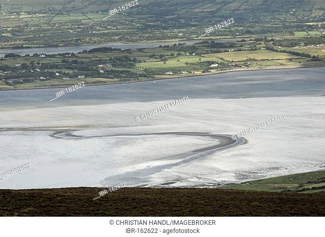 View of the bay of sligo from the cairn of Knocknaree, Sligo, Ireland