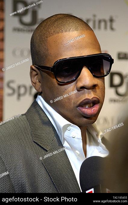 Rapper Shawn Carter aka Jay-Z attends arrivals at Jay-Z and GIANT Magazine's MTV Movie Awards After Party at Sugar on June 3, 2007 in Los Angeles, California