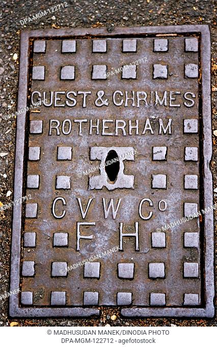 Manhole ; London ; U.K. United Kingdom England