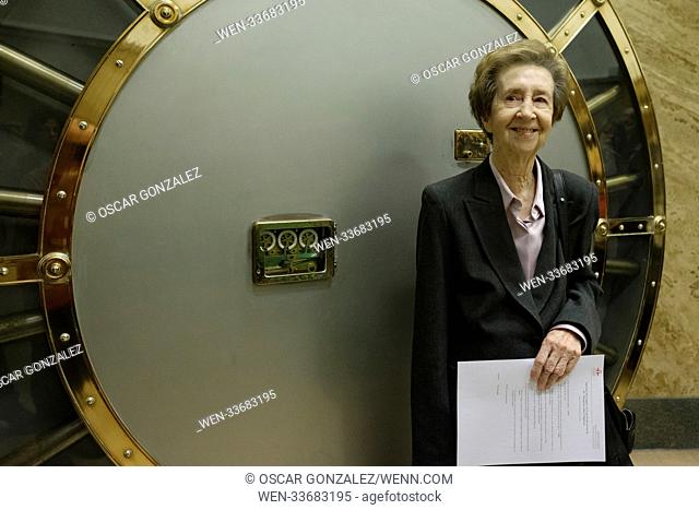 Margarita Salas, a molecular biologist, collects the legacy she deposited ten years ago in the Caja de las Letras of the Cervantes Institute in Madrid