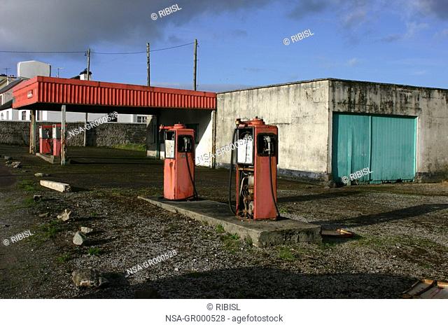 abandoned petrol station in Millstreet