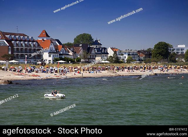 Niendorf beach, Timmendorfer Strand, Lübeck Bay, Baltic Sea, Schleswig-Holstein, Germany, Europe
