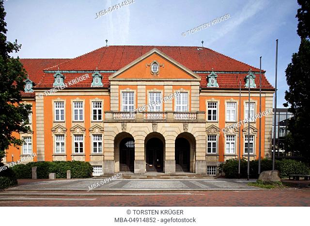 Germany, Schleswig-Holstein, Eutin, house of a circle