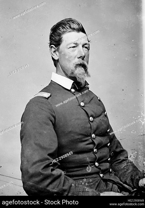 Colonel Alexander Shaler, between 1855 and 1865. Creator: Unknown