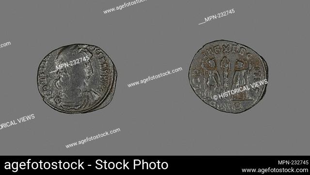 Coin Portraying Emperor Constantine I - AD 336/337 - Roman, minted in Nicomedia - Artist: Ancient Roman, Origin: Roman Empire, Date: 336 AD–337 AD