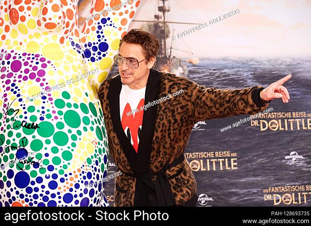 Robert Downey Jr. at the photocall on the occasion of the press conference for the film launch of ""Dolittle (The Fantastic Journey of Dr