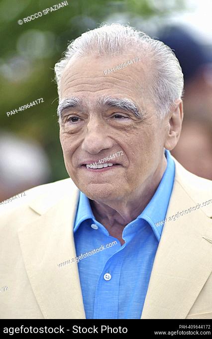 CANNES, FRANCE - MAY 21: Director Martin Scorsese attends the ""Killers Of The Flower Moon"" photocall at the 76th annual Cannes film festival at Palais des...
