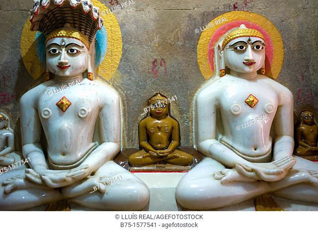 Buddha, God, Gods, Hindu Temple, Jaisalmer, Rajasthan, India, Asia