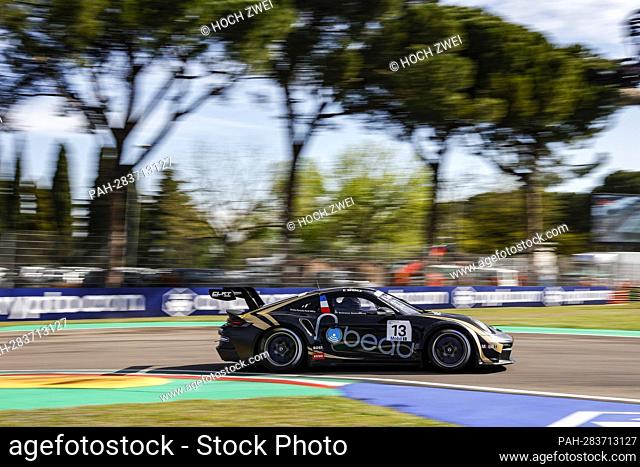 #13 Evan Spenle (F, CLRT), Porsche Mobil 1 Supercup at Autodromo Enzo e Dino Ferrari on April 23, 2022 in Imola, Italy. (Photo by HIGH TWO)