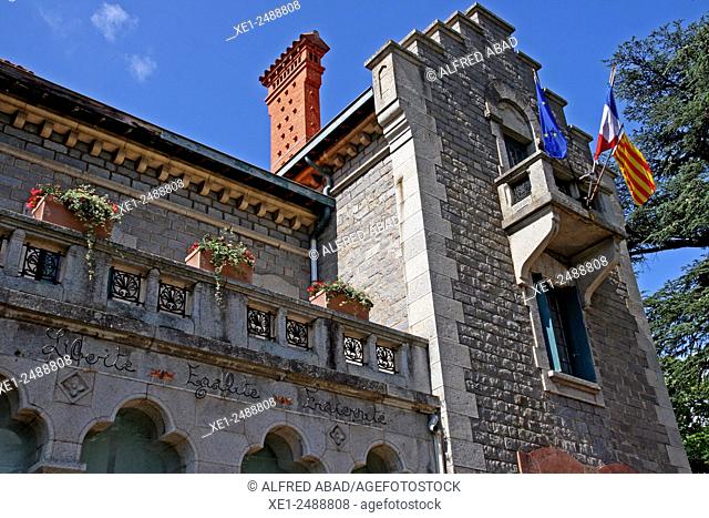 Villa Las Indis, Town Hall, Arles sur Tech, France