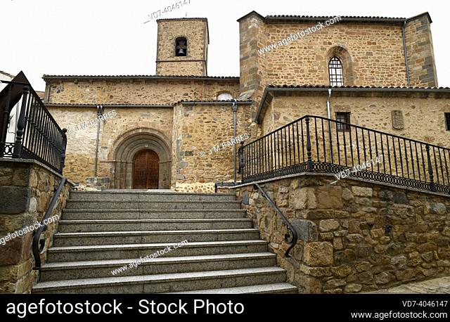 Ã. greda, Virgen de la Peña church (romanesque 12th entury) currently Museo Comarcal de Arte Sacro. Soria, Castilla y León, Spain