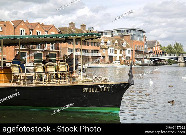 Streatley Pleasure Boat, River Thames; Windsor; London; England; UK
