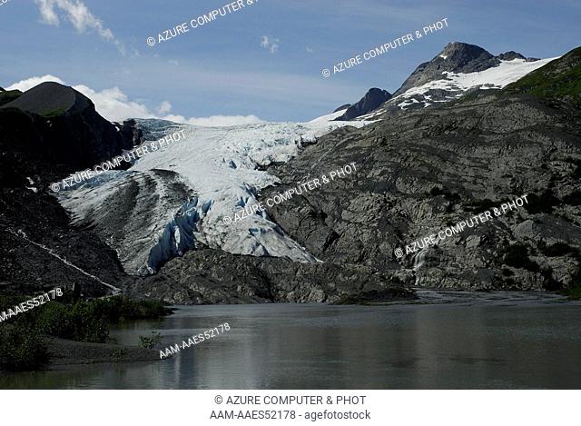 Worthington Glacier, Keystone Canyon, Alaska