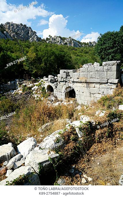 Termessos. The unexcavated Pisidian city. Ancient Greece. Asia Minor. Turkey