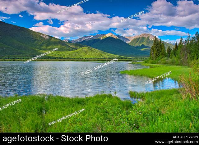 The Sundance Range and Vermillion Lakes Banff National Park Alberta Canada