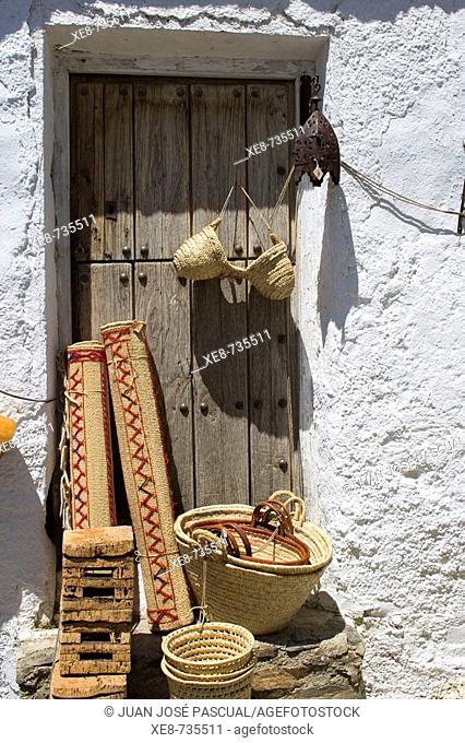 Handicrafts from Las Alpujarras. Granada province, Andalucia, Spain