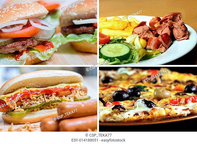 fast food picture collection
