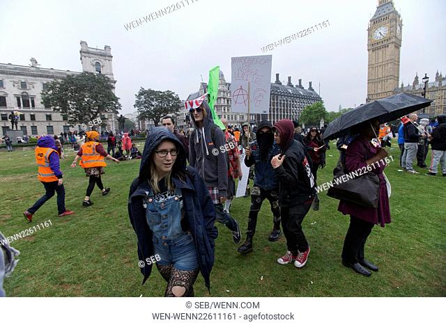 The People's Assembly Anti-Austerity March in Central London Featuring: Atmosphere Where: London, United Kingdom When: 20 Jun 2015 Credit: Seb/WENN