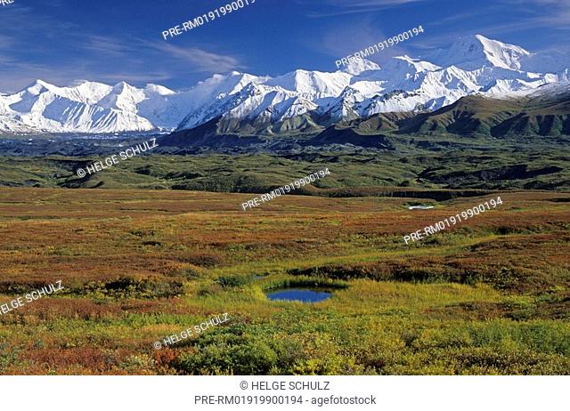 Alaska Range and Indian summer
