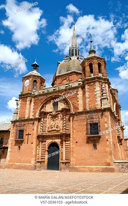 Christ church. San Carlos del Valle, Ciudad Real province, Castilla La Mancha, Spain