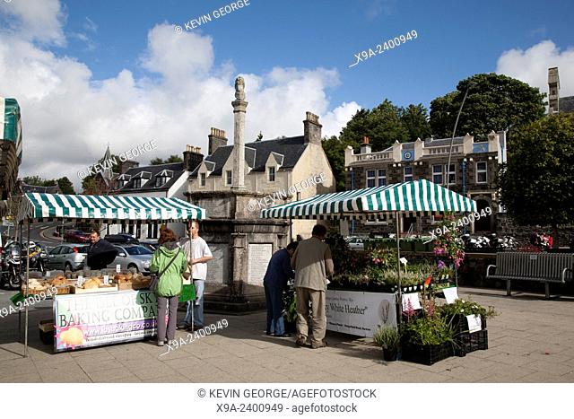 Market Stall, Portree, Isle of Skye, Scotland