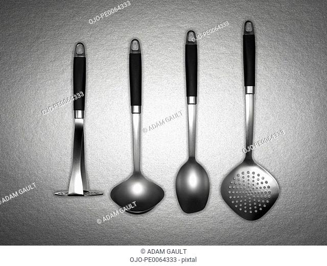 Assorted set of kitchen utensils
