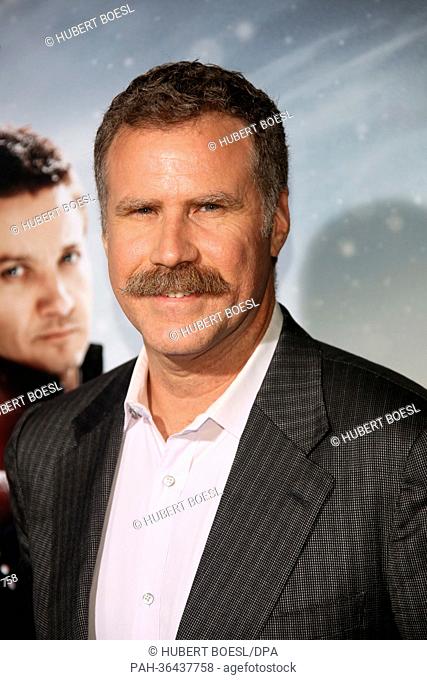 US actor Will Ferrell arrives for the premiere of the movie 'Hansel & Gretel: Witch Hunters' at Grauman's Chinese Theatre in Los Angeles, USA, 24 January 2013