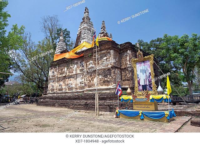 The Maha Chedi, Wat Chet Yot, Wat Photharam Maha Wihan, Chiang Mai, Thailand