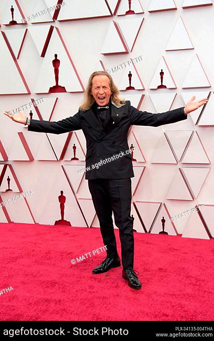 Oscar® nominee, Paul Raci arrives on the red carpet of The 93rd Oscars® at Union Station in Los Angeles, CA on Sunday, April 25, 2021