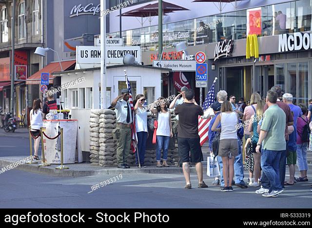 Checkpoint Charlie, Kreuzberg, Berlin, Germany, Europe