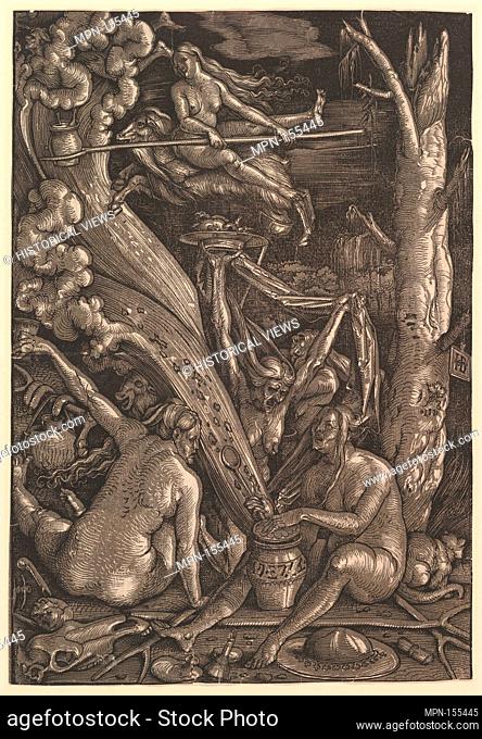 The Witches' Sabbath. Artist: Hans Baldung (called Hans Baldung Grien) (German, Schwäbisch Gmünd (?) 1484/85-1545 Strasbourg (Strassburg)); Date: 1510; Medium:...