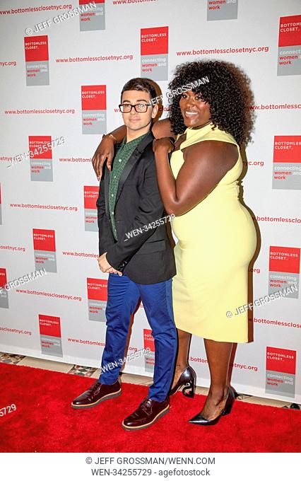 Bottomless Closet charity event in New York, United States. Featuring: Christian Siriano, Danielle Brooks Where: New York, New York