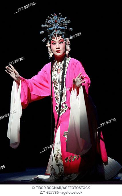 China, Shanghai, Yifu Theatre, chinese kunqu opera performance