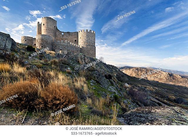 The Manqueospese castle in Mironcillo Ávila Castilla León Spain