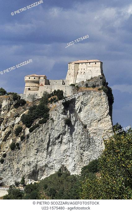 San Leo (Rimini, Italy): the Fortress, on the top of Montefeltro
