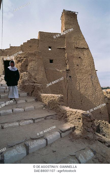 Shali's Fortress in the Siwa oasis, Sahara desert. Egypt, 13th century