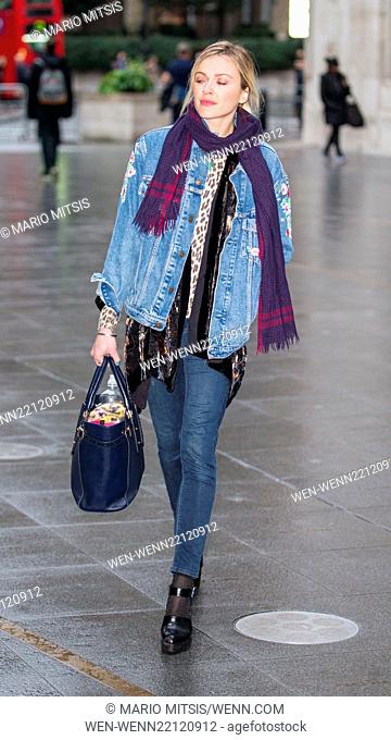 Fearne Cotton arriving at BBC in Portland Place to host Live Lounge on Radio 1 Featuring: Fearne Cotton Where: London, United Kingdom When: 28 Jan 2015 Credit:...