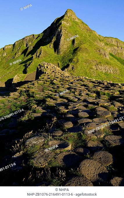 The Giant's Causeway, County Antrim, Northern Ireland The Giant’s Causeway, a UNESCO World Heritage Site, is an area of interlocking basalt columns on the...