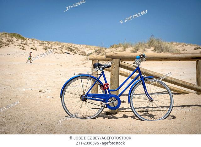Bicycle in the beach