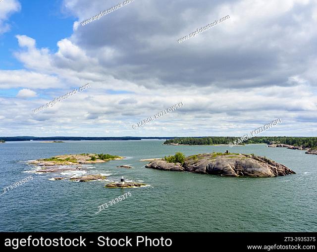 Coast of Mariehamn, Aland Islands, Finland