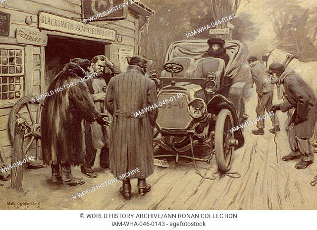 When an owner drives by Walter Appleton Clark (1876-1906)