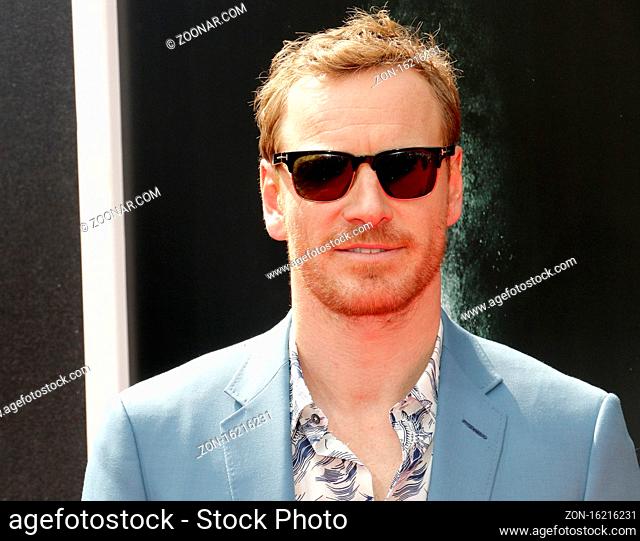 Michael Fassbender at the Los Angeles special screening of 'Alien: Covenant' held at the TCL Chinese Theatre IMAX in Hollywood, USA on May 17, 2017