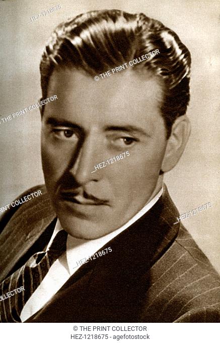 Ronald Colman, English actor, 1933. Colman (1891-1958) won the Best Actor Oscar in 1948 for his role in 'A Double Life'