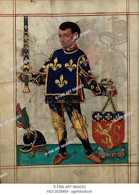 Bertrand du Guesclin (From Livro do Ameiro-Mor), 1509. Artist: Anonymous