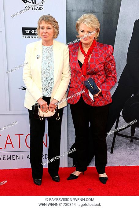 45th AFI Life Achievement Award at a Gala Tribute To legendary actress Diane Keaton Featuring: Diane English, Candice Bergen Where: Hollywood, California