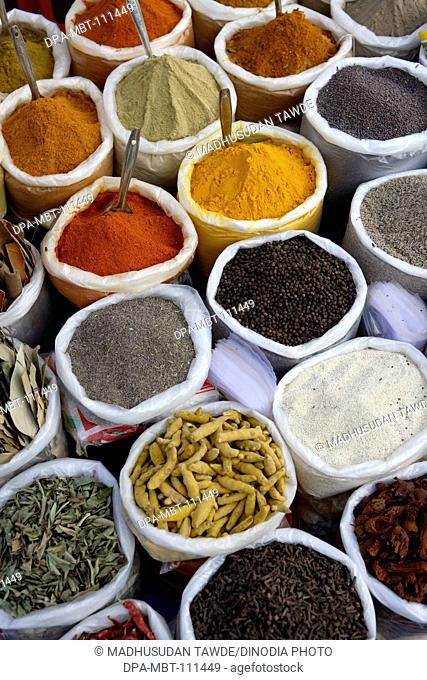 Spices ; Mapusa Market ; Goa ; India
