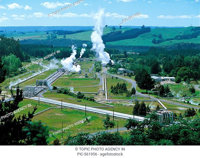 Geothermal Power Plant, Taupo, New Zeland