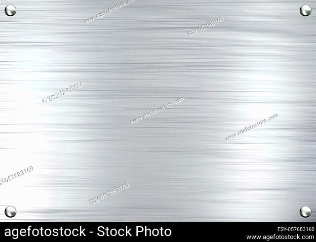 Metal plate steel background