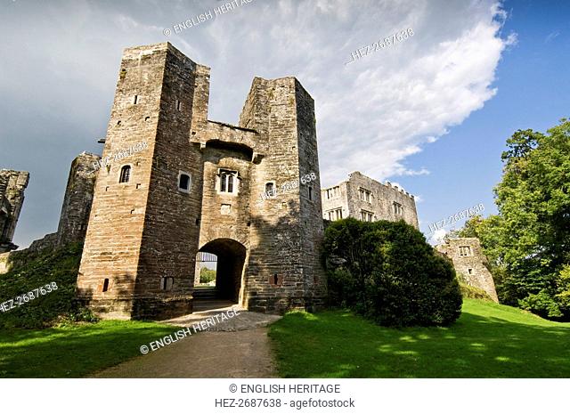 Berry Pomeroy Castle, Devon, c1980-c2017. Artist: Historic England Staff Photographer