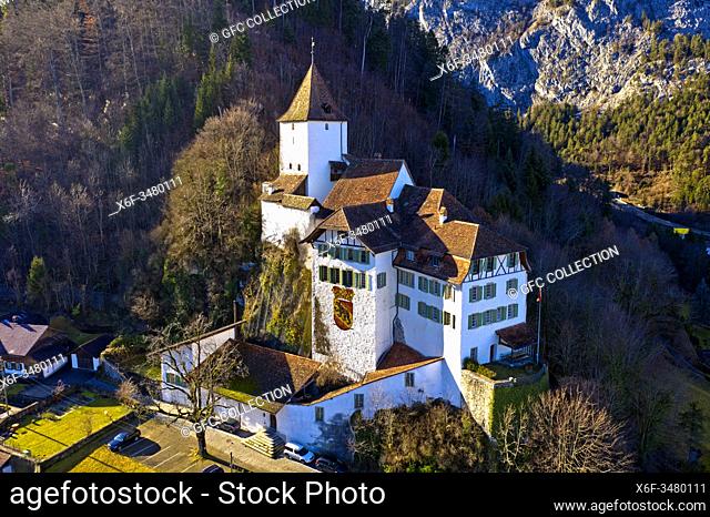 Wimmis Castle, Wimmis, canton of Bern, Switzerland